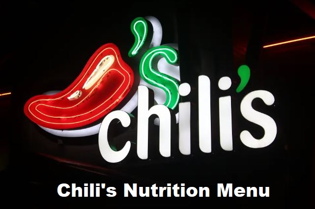 Chili's Nutrition Menu