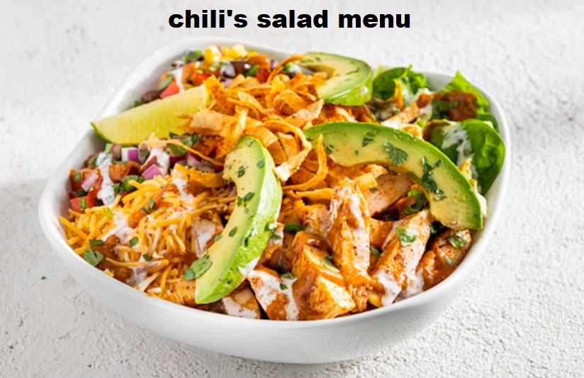 chili's salad menu